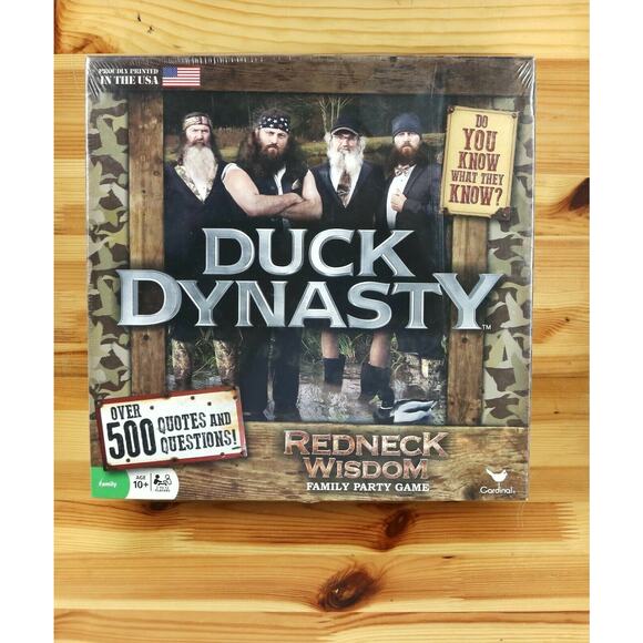 Duck Dynasty Redneck Wisdom Board Game New Sealed - Picture 1 of 4